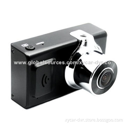 Portable External Lens Car DVR, Built-in Lithium-ion Battery, Supports Waterproof Function